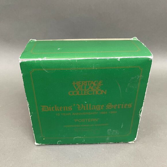 Dept. 56 Dickens' Village Series Postern Building 10 Year Anniversary 1984-1994 - Picture 9 of 11